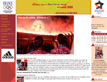 Tablet Screenshot of almeria.franceolympique.com