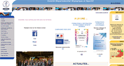 Desktop Screenshot of drome.franceolympique.com