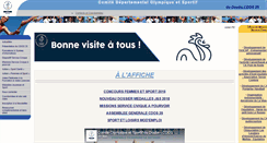 Desktop Screenshot of doubs.franceolympique.com
