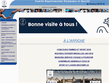 Tablet Screenshot of doubs.franceolympique.com