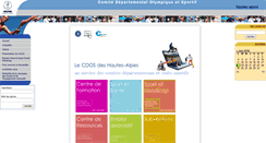 Desktop Screenshot of hautesalpes.franceolympique.com