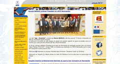 Desktop Screenshot of bassenormandie.franceolympique.com