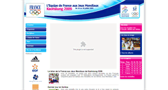 Desktop Screenshot of kaohsiung.franceolympique.com