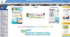 Desktop Screenshot of loiret.franceolympique.com