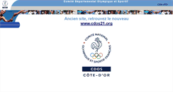 Desktop Screenshot of cotedor.franceolympique.com