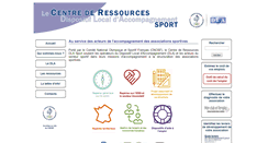 Desktop Screenshot of cnar-sport.franceolympique.com