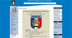 Desktop Screenshot of fnj.franceolympique.com